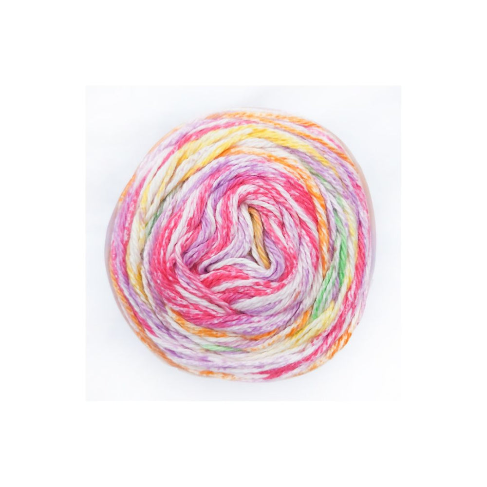 James C Brett Cotton Waves DK Rainbow