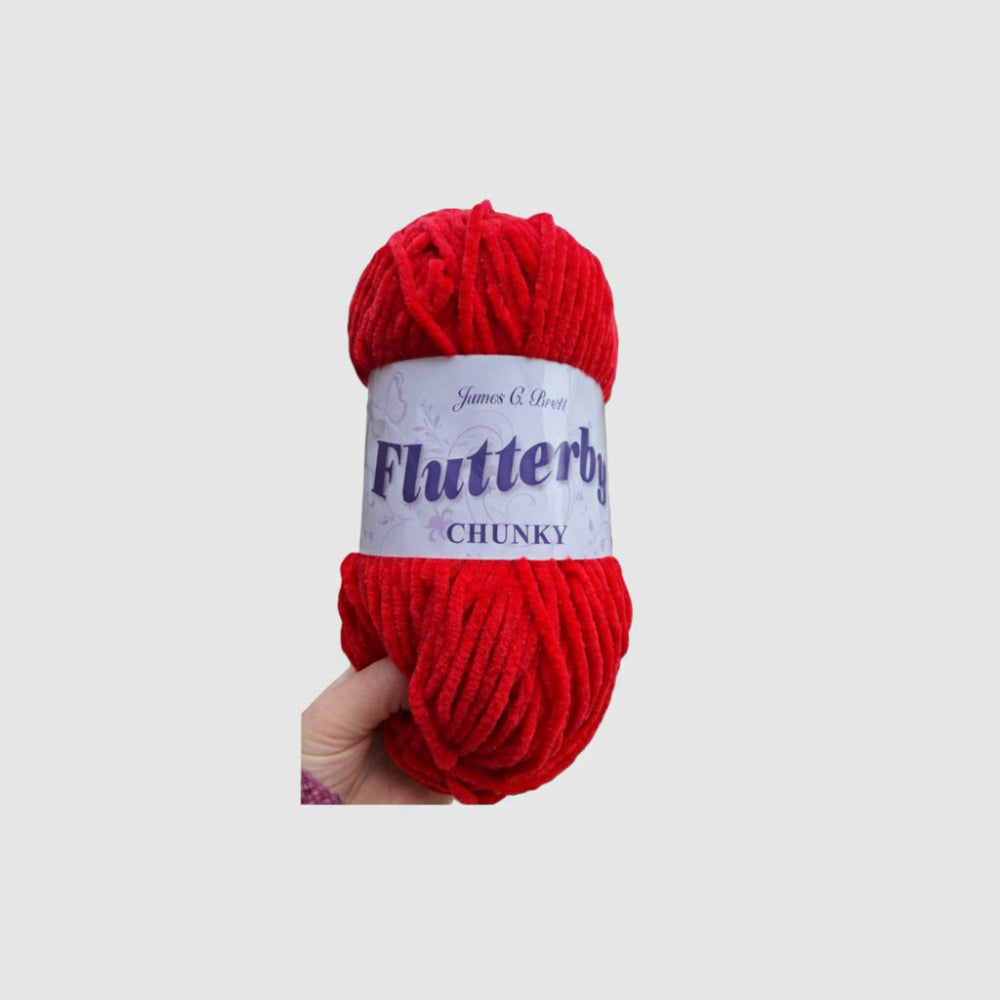 James C Brett Flutterby Sparkle Chunky Yarn