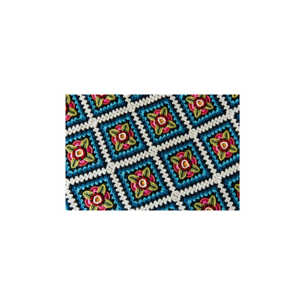 Janie Crow Mexican Diamonds Blanket Pattern