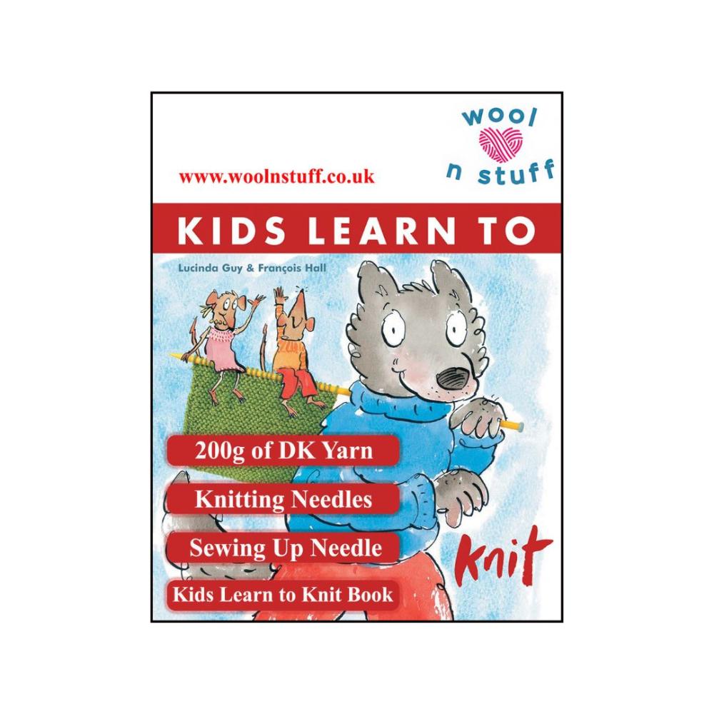 Kids Learn to Knit Kit