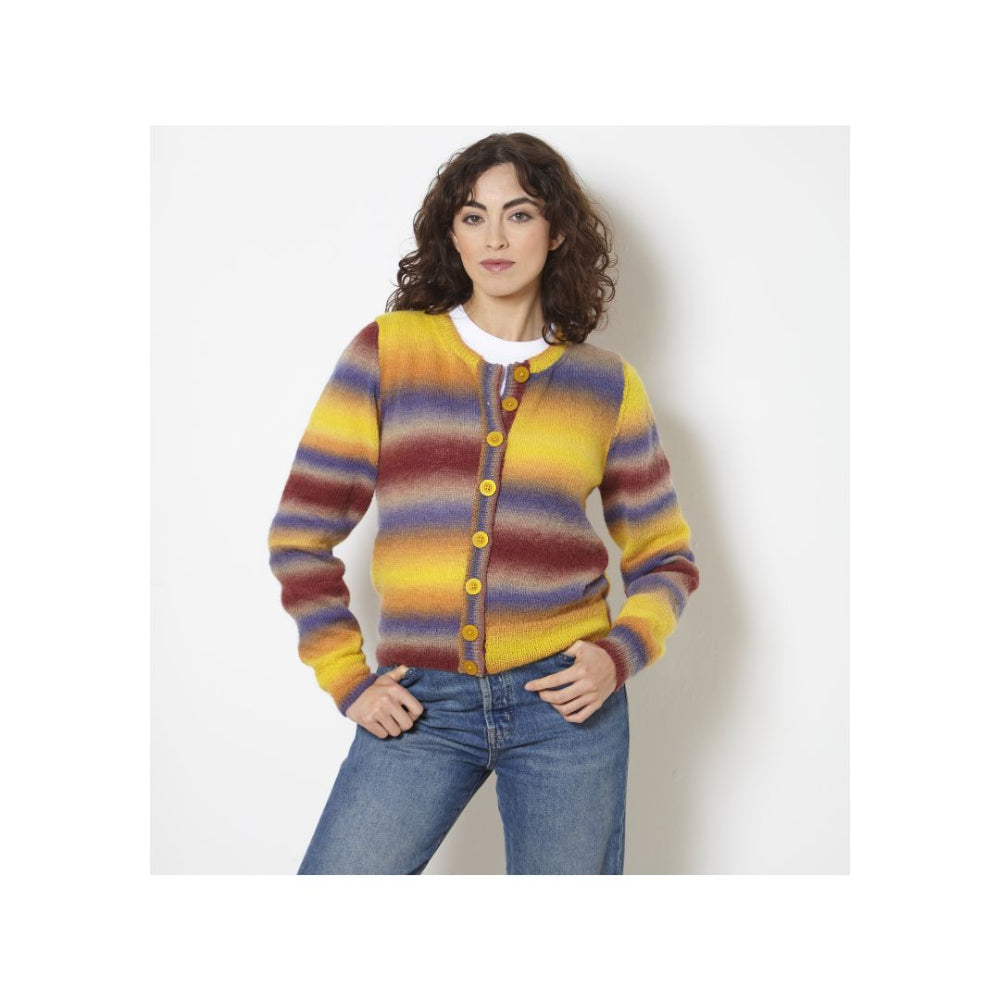 King Cole 4 Ply Cardigan Knitting Pattern 6277