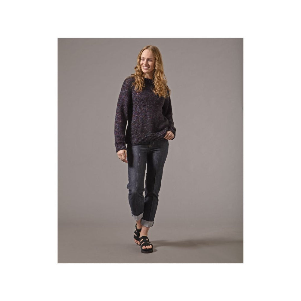 King Cole Aran Sweater Knitting Pattern 6582