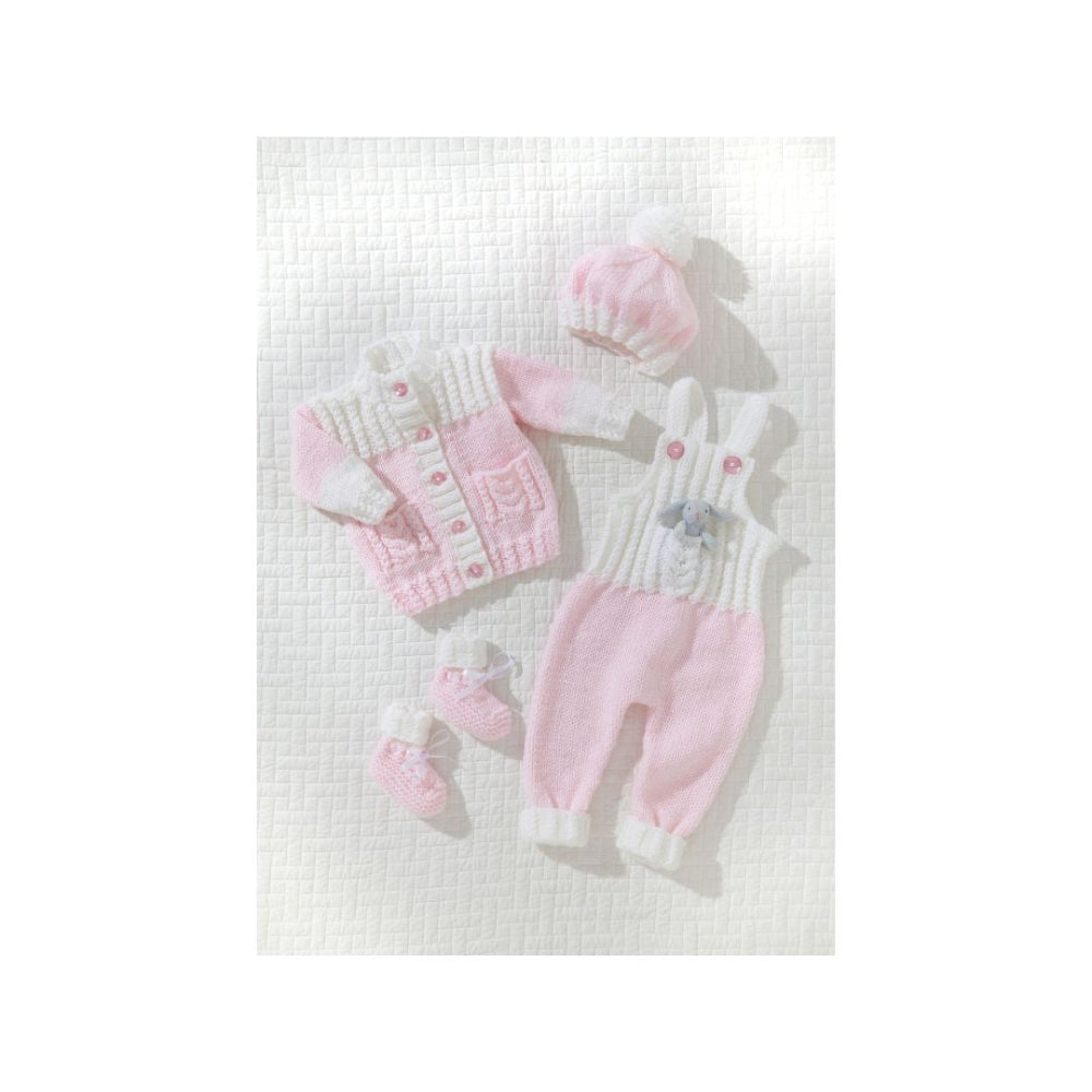 King Cole Baby Aran Knitting Pattern 6607