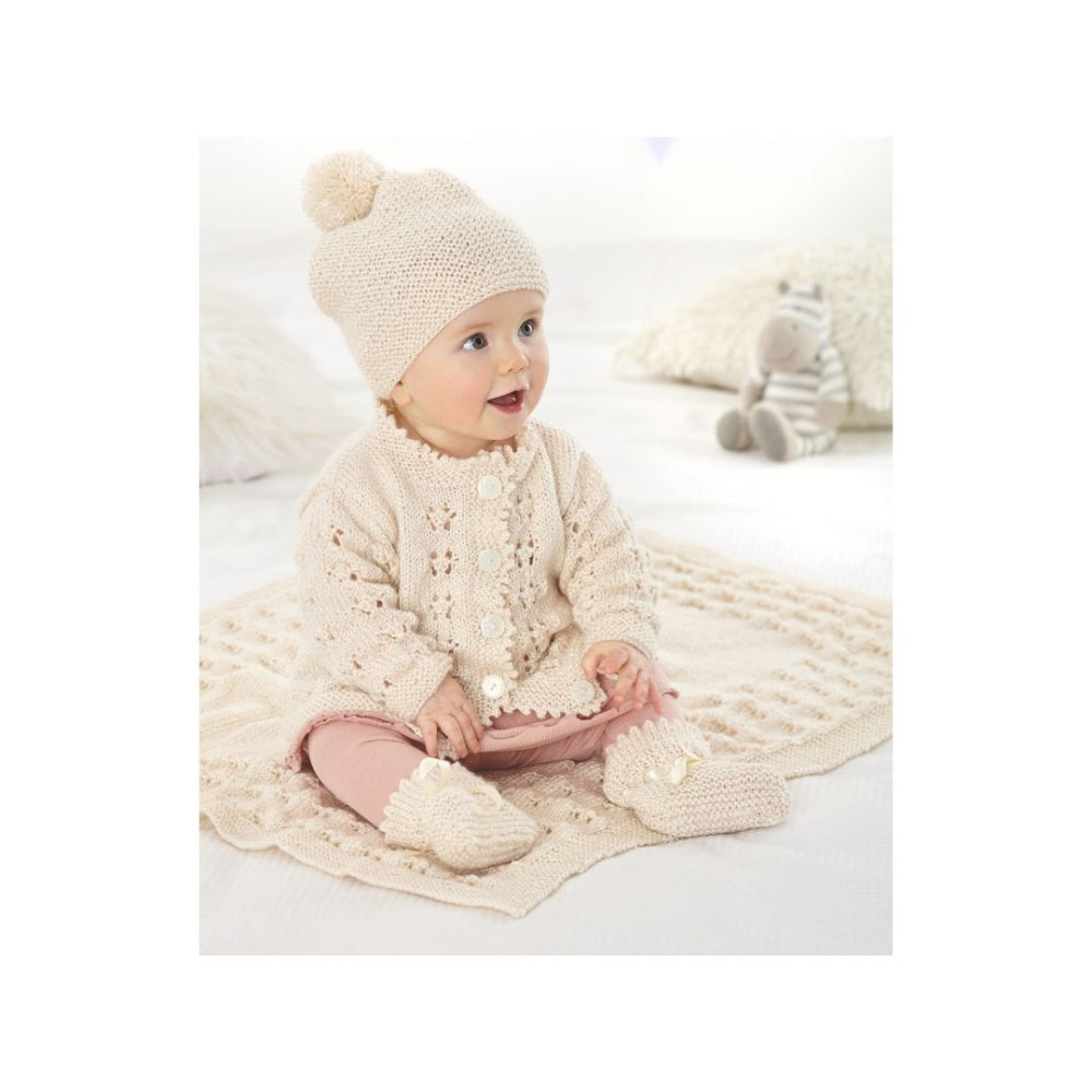 King Cole Baby DK Knitting Pattern 6327