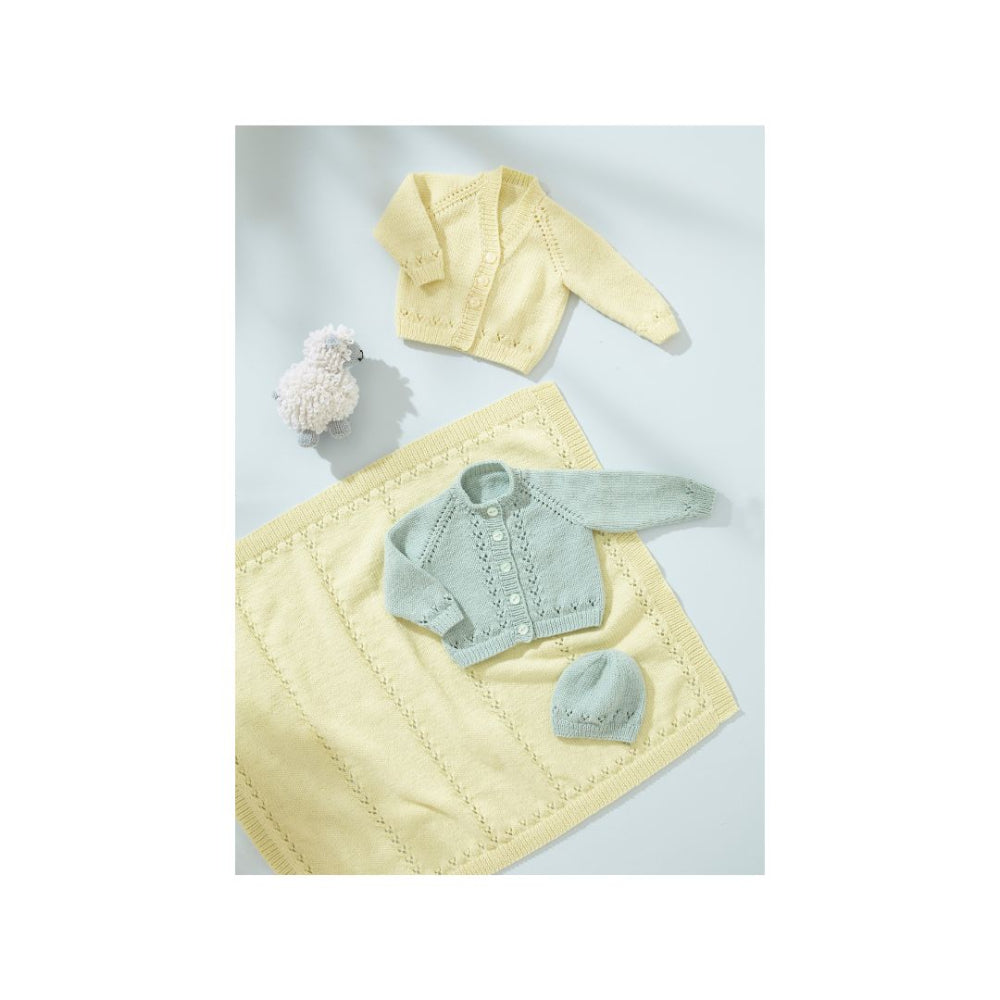 King Cole Baby DK Knitting Pattern 6547