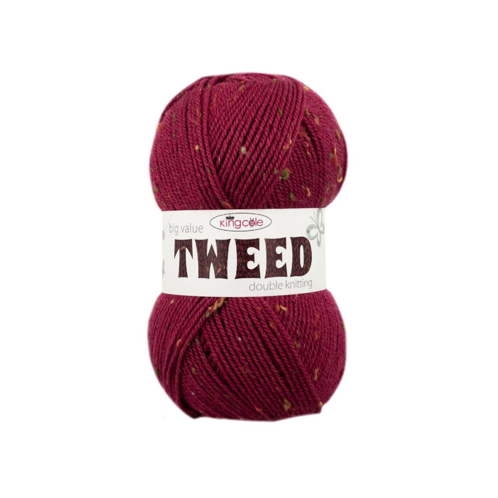 King Cole Big Value Tweed DK Soft Acrylic Tweed Yarn