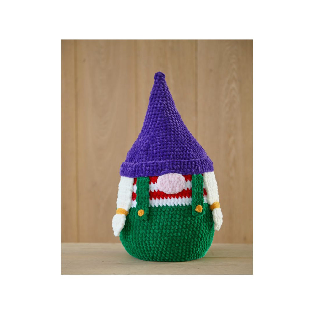 King Cole Christmas Crochet Book 9 Christmas Gnome