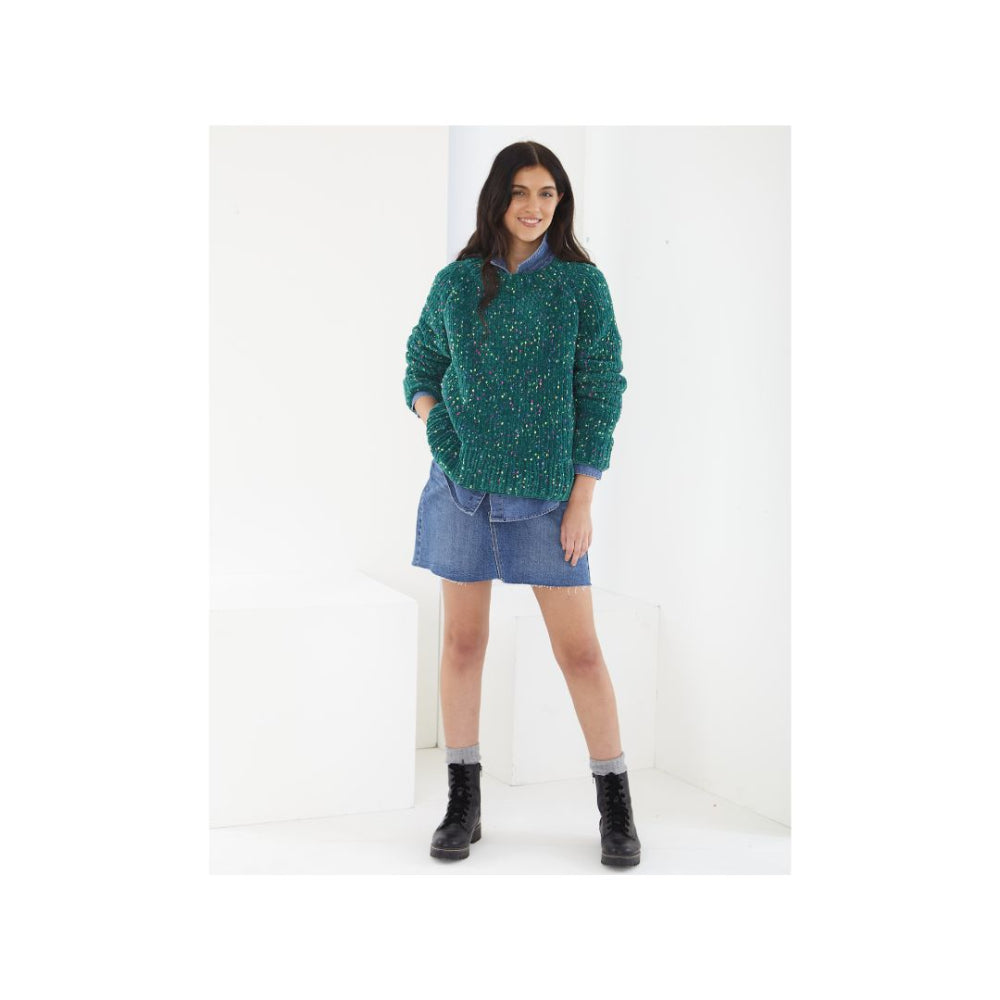 King Cole Chunky Sweater Knitting Pattern 6255