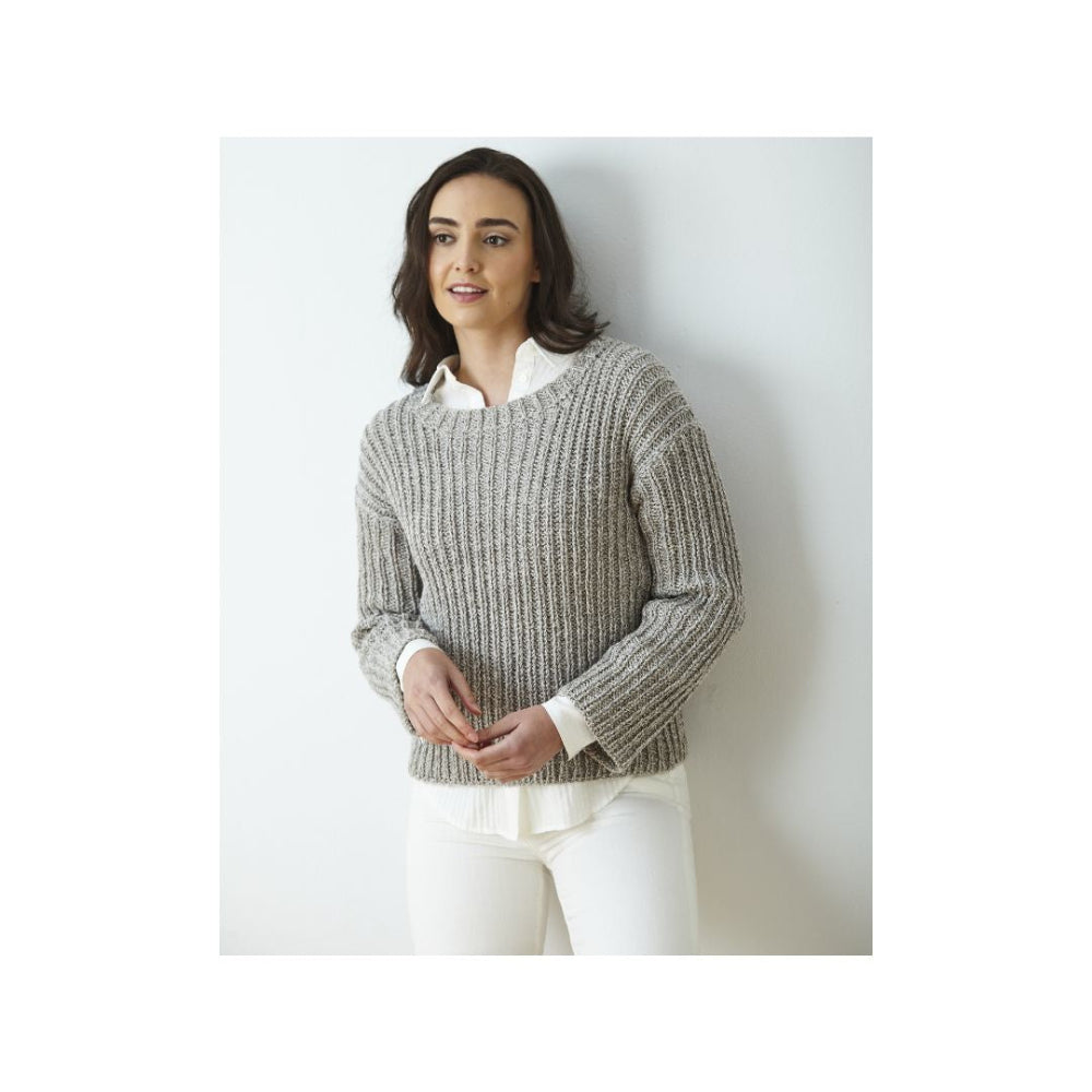 King Cole Chunky Sweater Knitting Pattern 6377