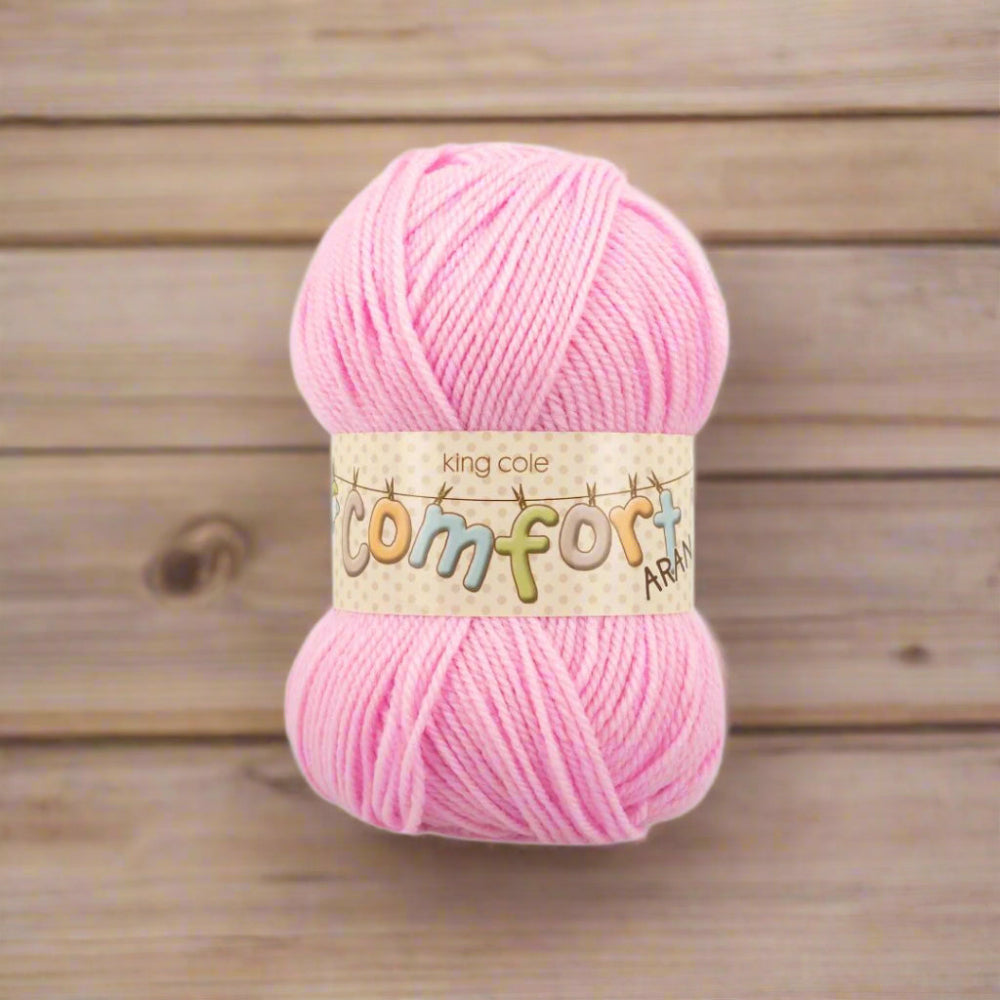 King Cole Comfort Aran Soft Baby Friendly Knitting Yarn