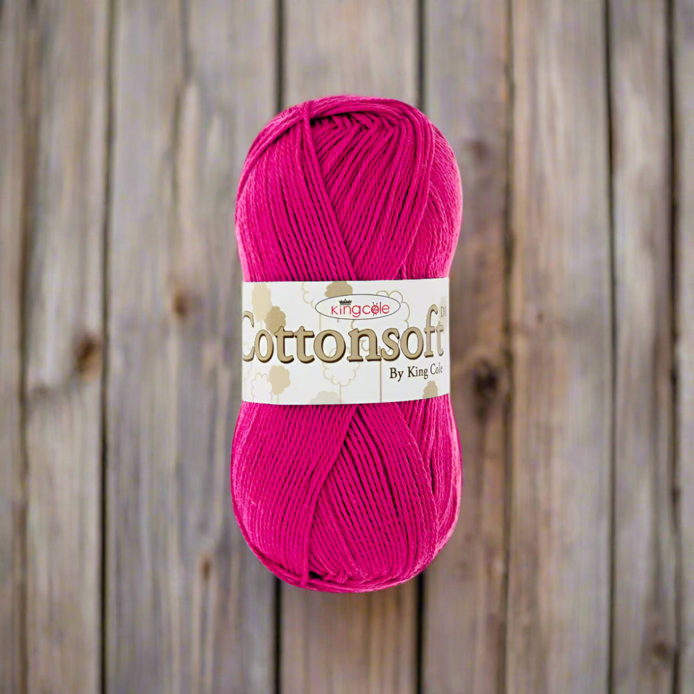 King Cole Cottonsoft DK 100% Cotton Yarn for Summer Knits and Crochet