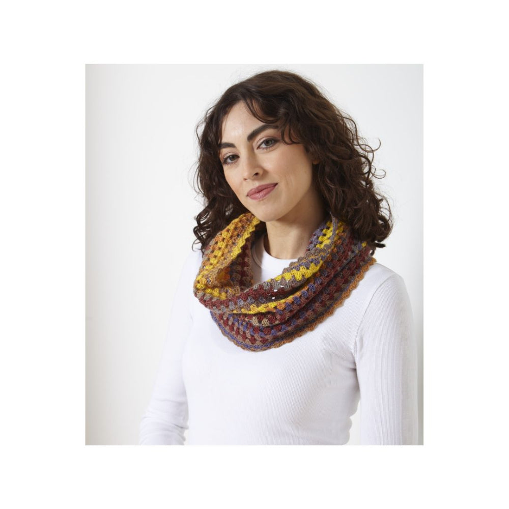King Cole Crochet Cowl Pattern 6279
