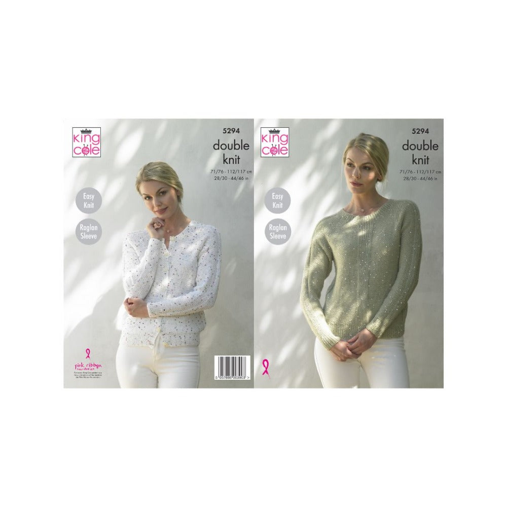 King Cole Galaxy DK Knitting Pattern 5294 Wool n Stuff