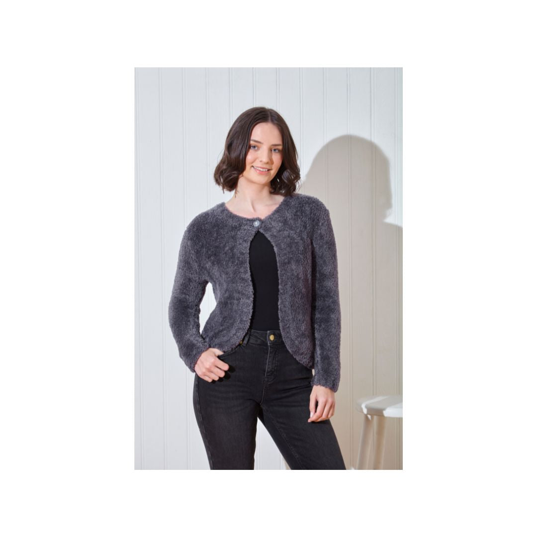 King Cole Truffle Glitz Cardigan Pattern 6051