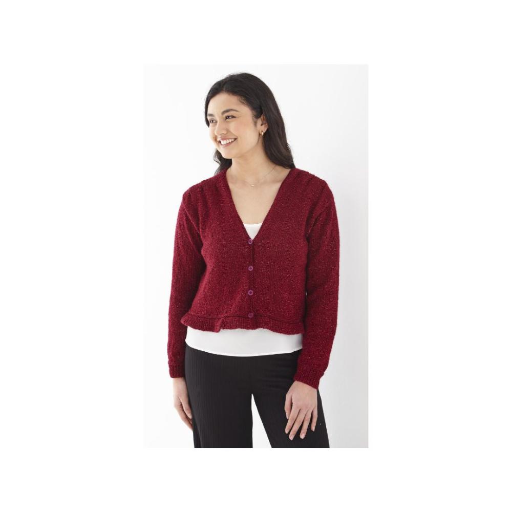 King Cole Ladies DK Cardigan Pattern 6192