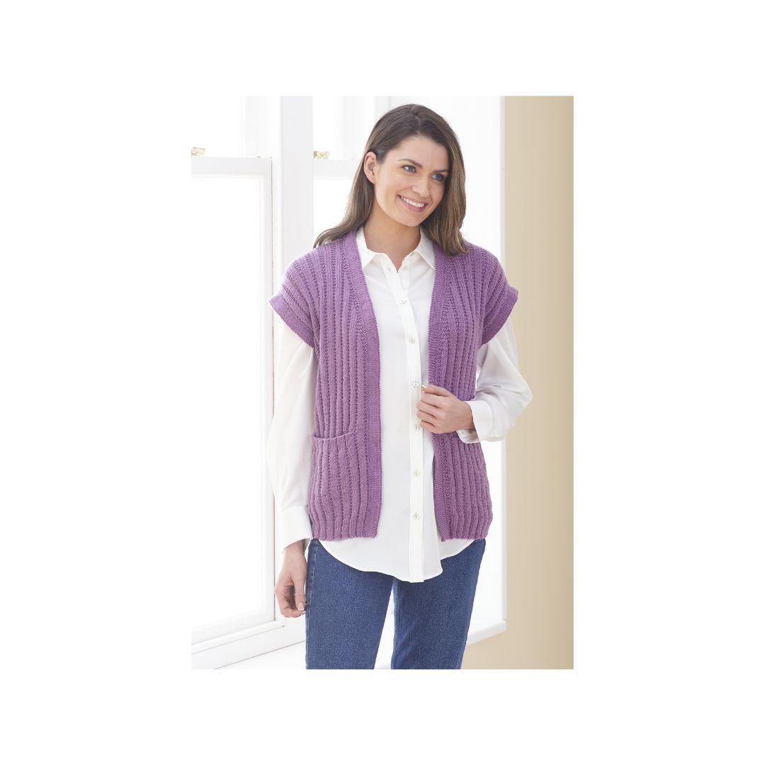 King Cole Ladies DK Knitting Pattern 6262