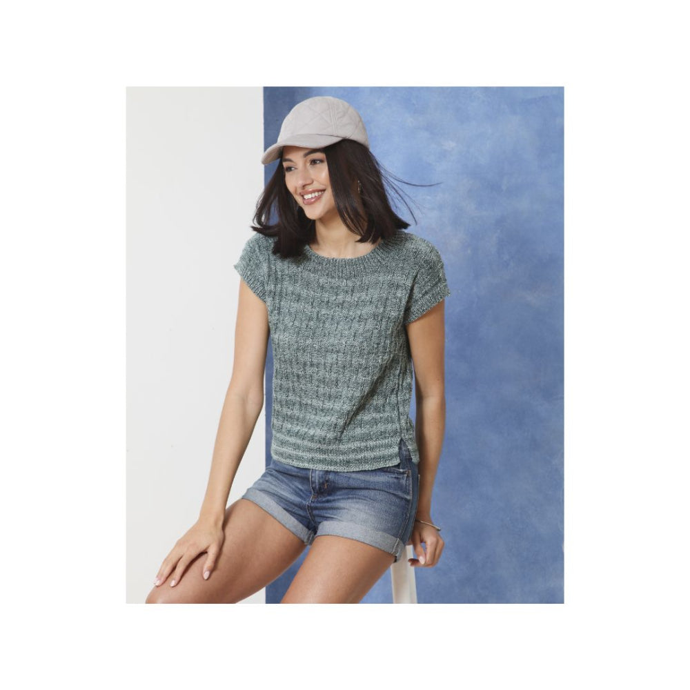 King Cole Summer Top DK Knitting Pattern 6351