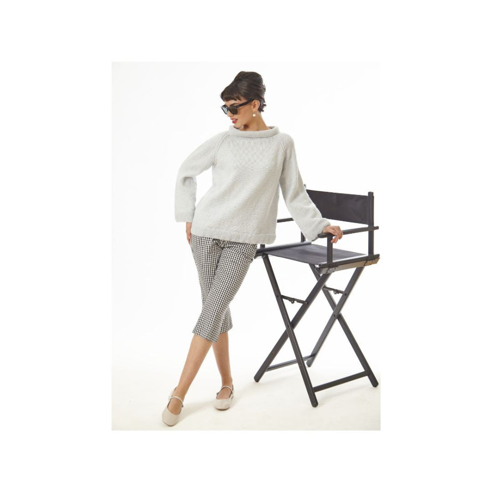 King Cole Lady's Sweater DK Knitting Pattern 6366