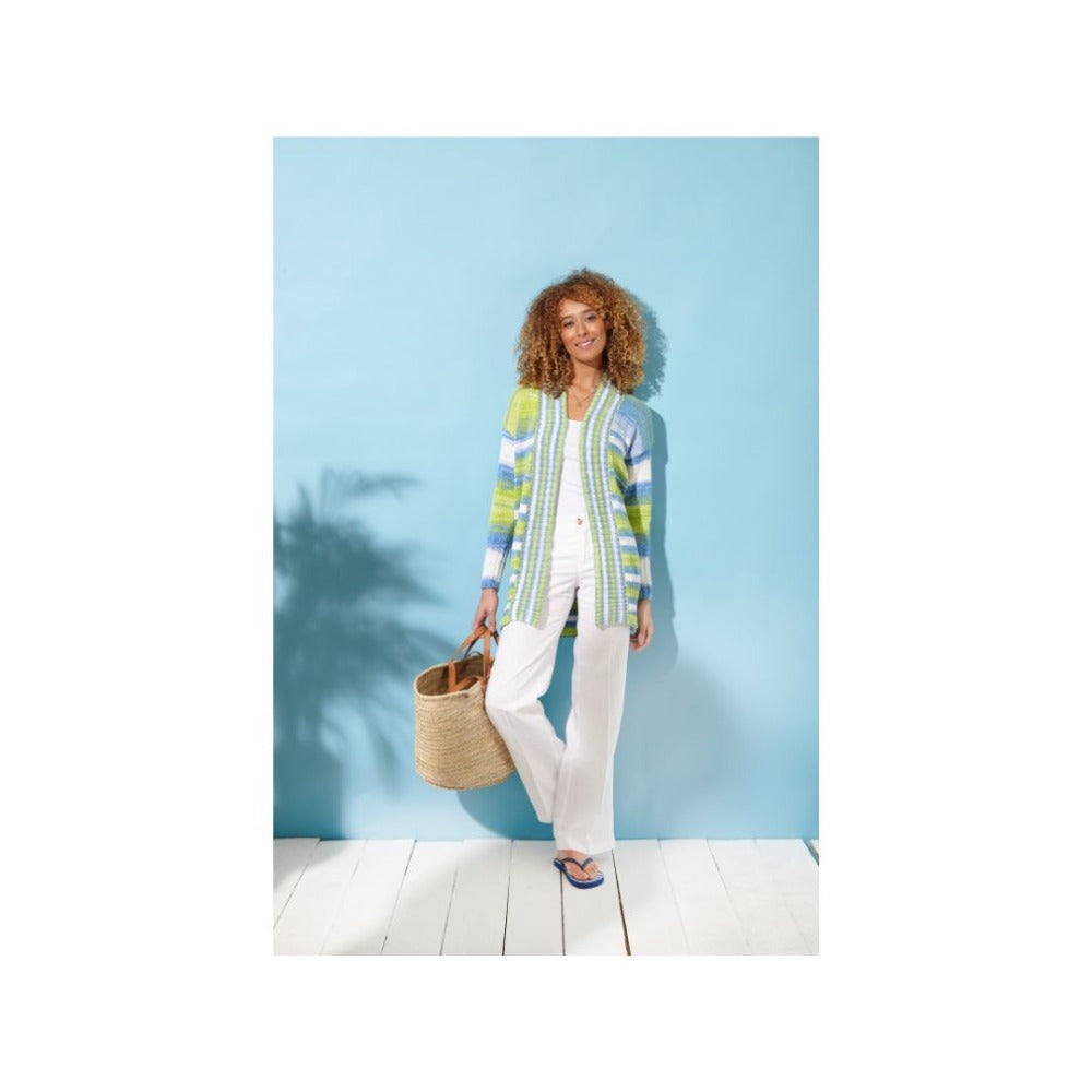 King Cole DK Long Cardigan Pattern 5885