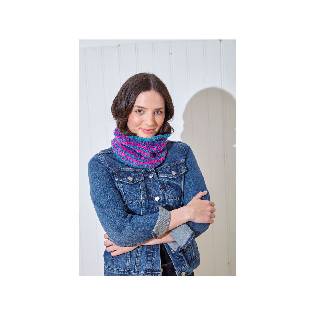 King Cole Cowl Knitting Pattern 6056