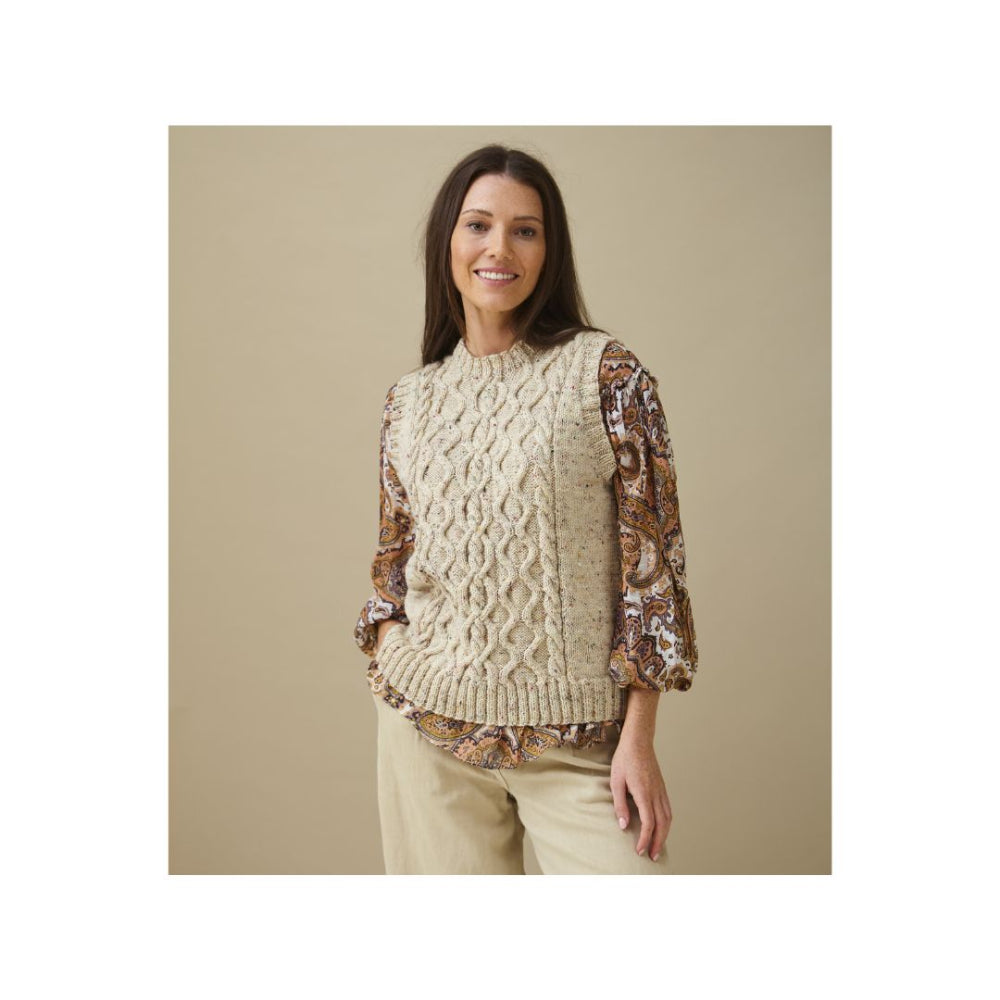 King Cole Tank Top DK Knitting Pattern 6284