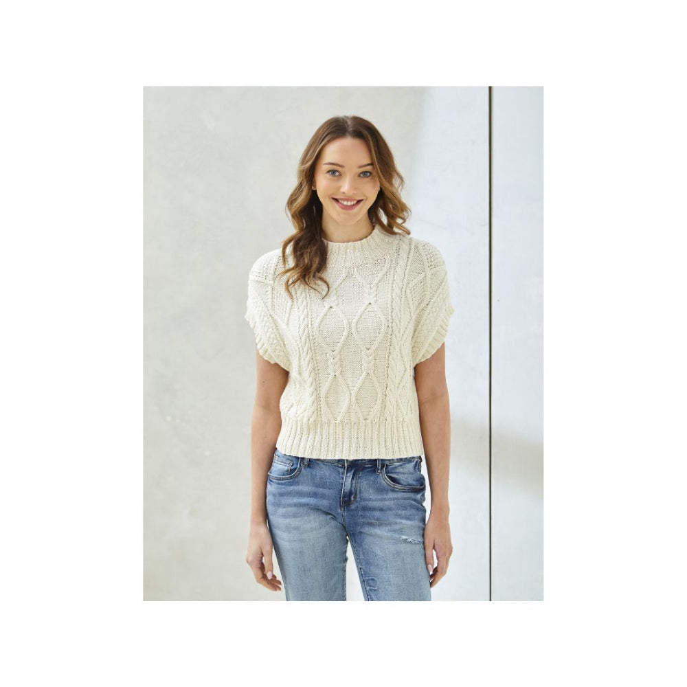 King Cole DK Slipover Knitting Pattern 6485