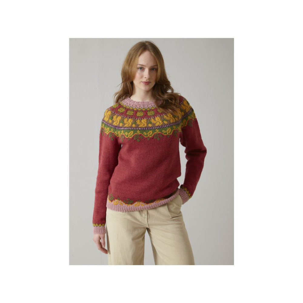 King Cole Fair Isle Sweater Knitting Pattern 6364