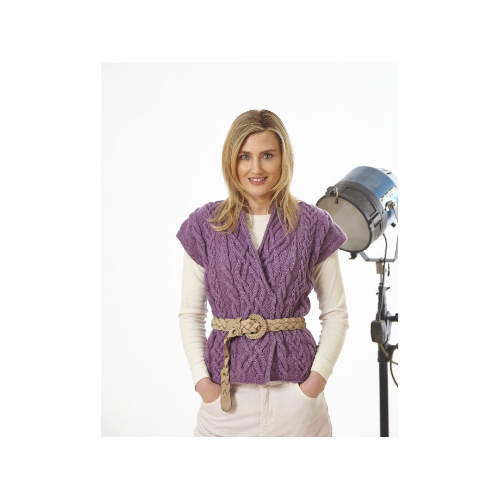 King Cole Gilet Knitting Pattern 6369