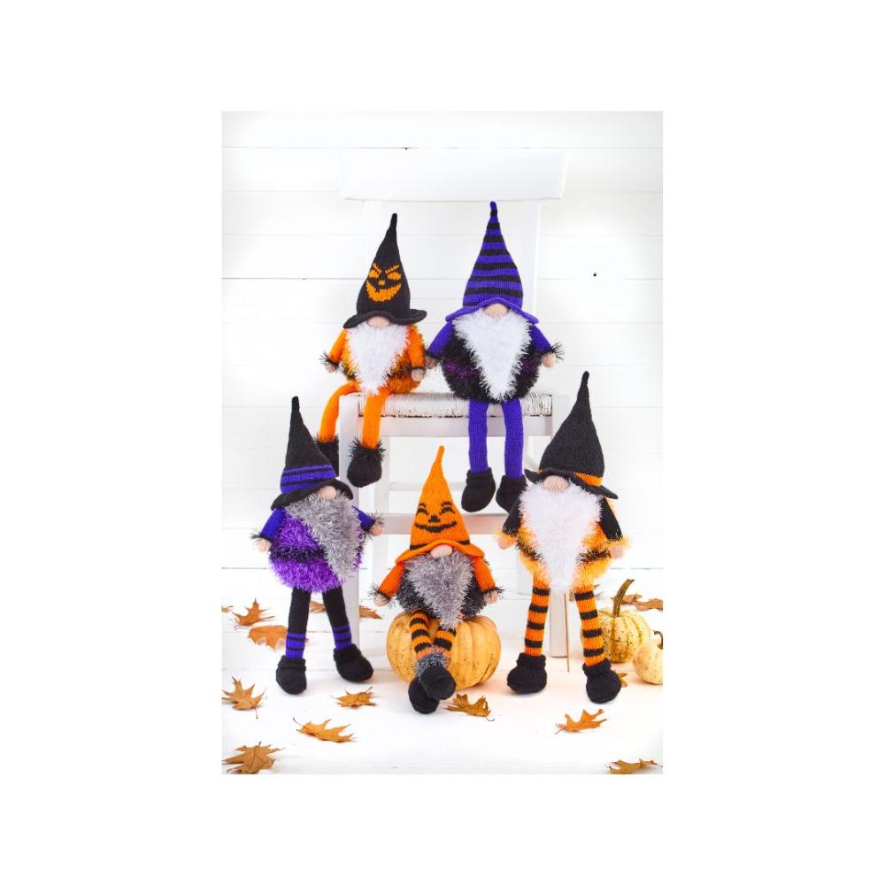 King Cole Halloween Gonk Knitting Pattern 9187