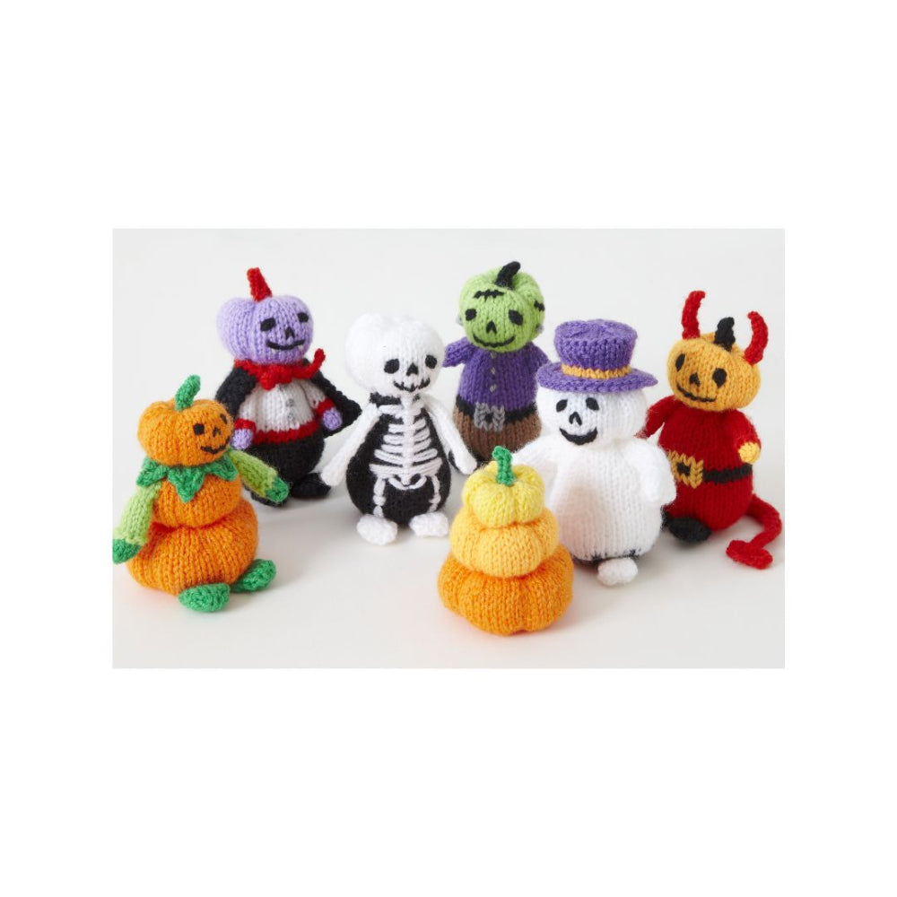 King Cole Halloween Knits Book 3 Devil and Skeleton