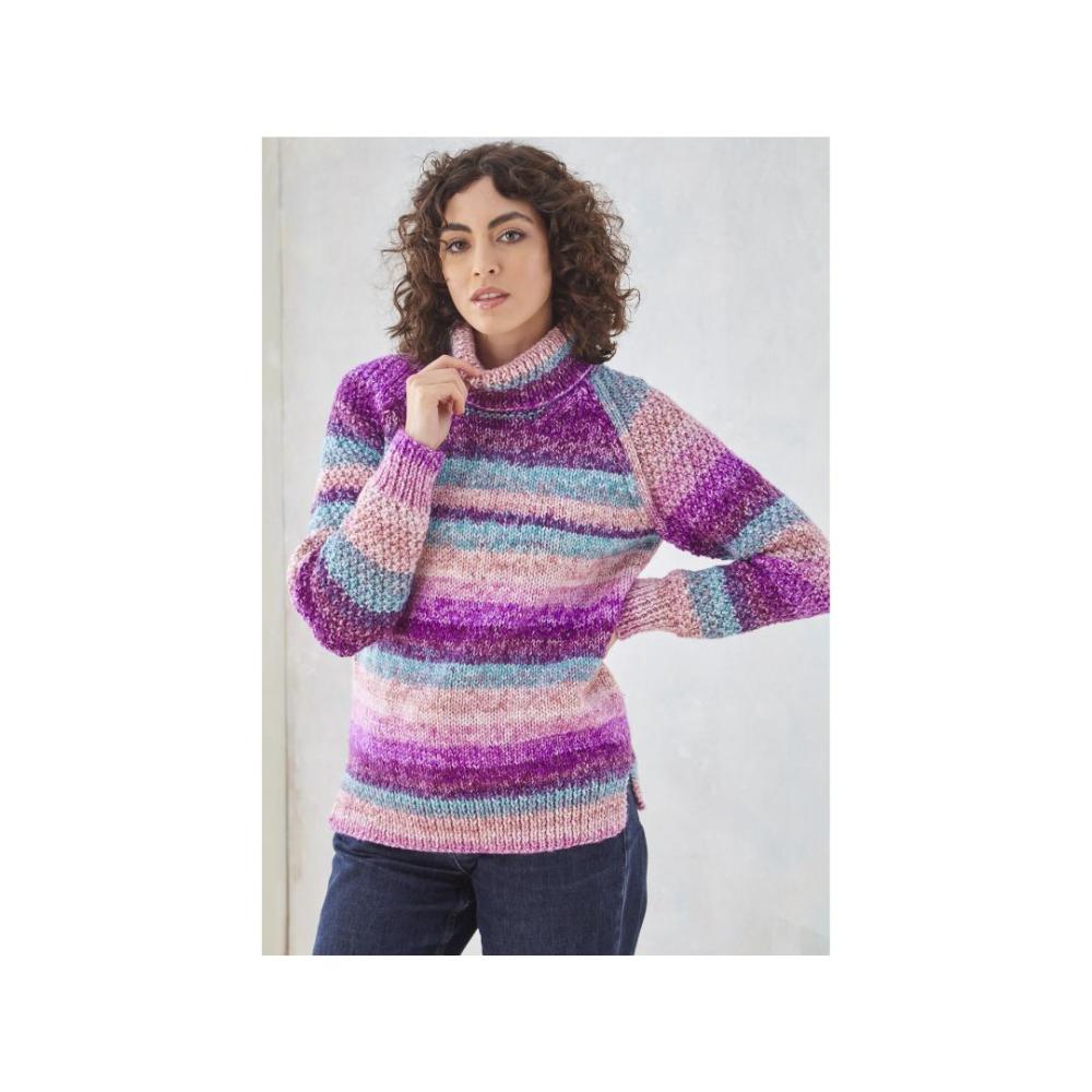 King Cole Ladies Chunky Jumper Knitting Pattern 6205