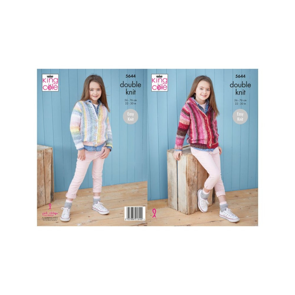 King Cole Kids DK Knitting Pattern 5644