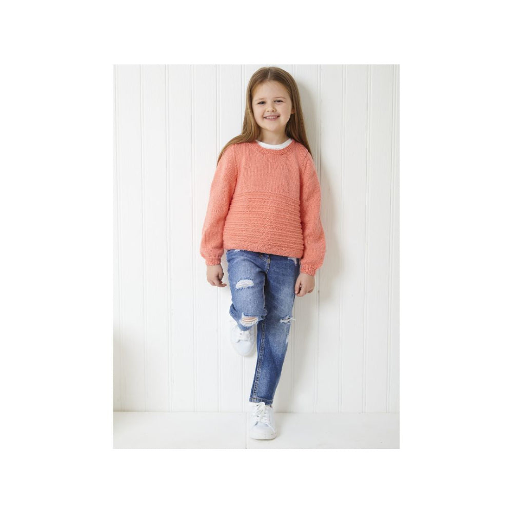 King Cole Kids Sweater Pattern 6290