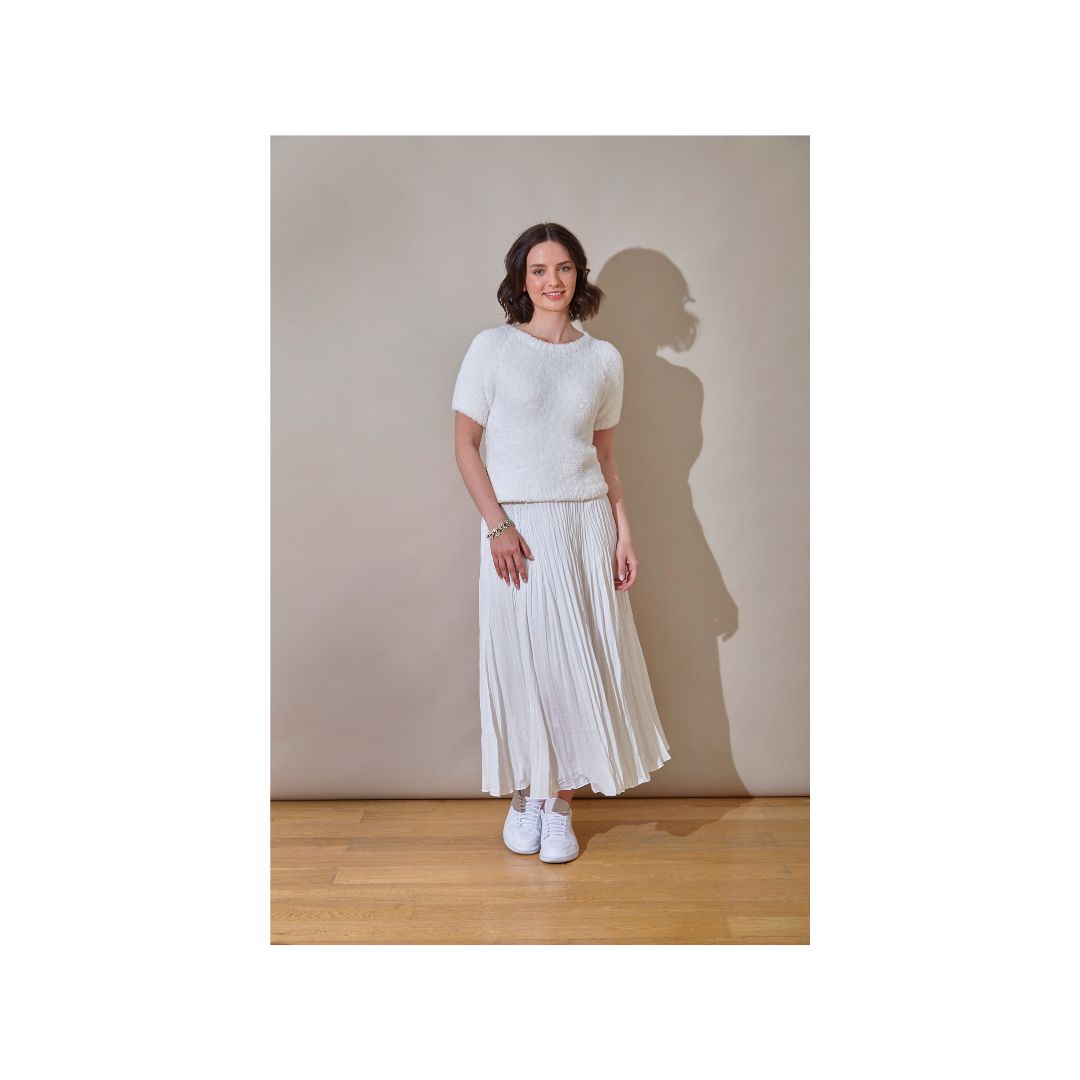 King Cole Truffle Glitz Top Knitting Pattern 6052