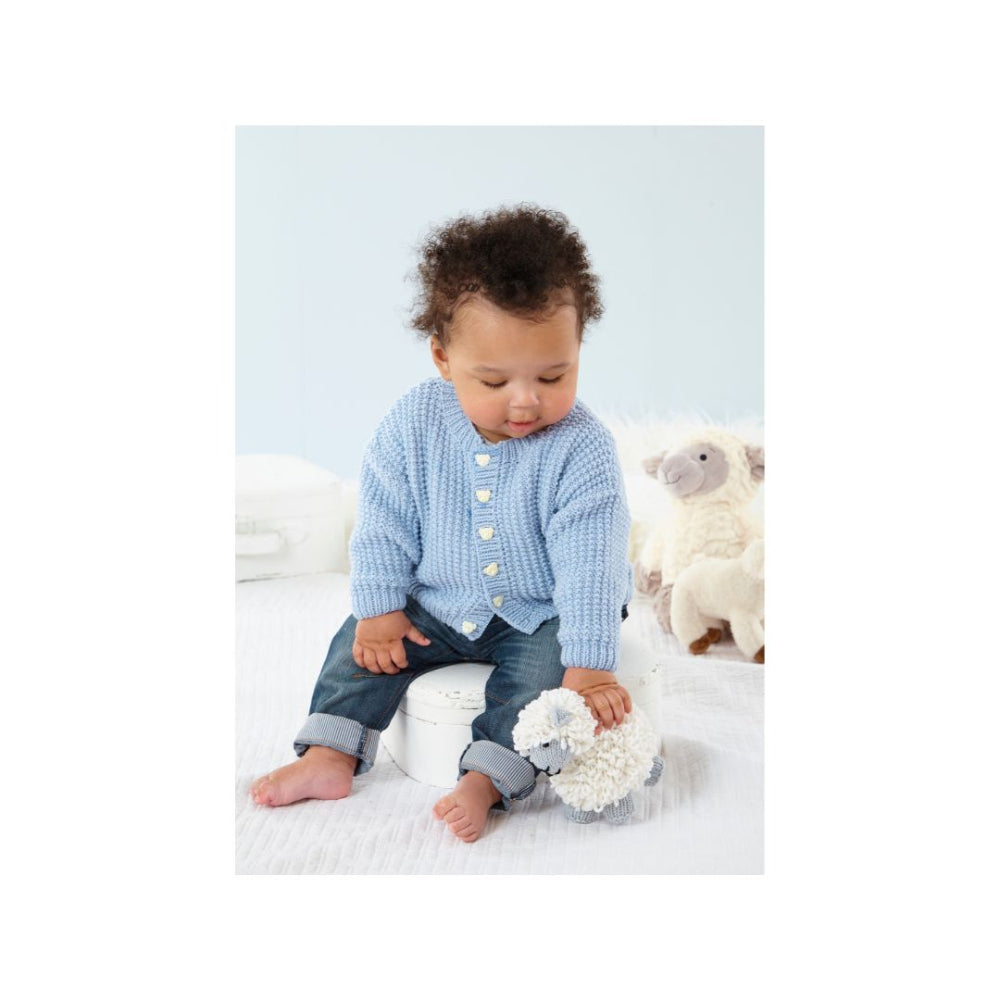 King Cole Little Lamb DK Knitting Pattern 6542