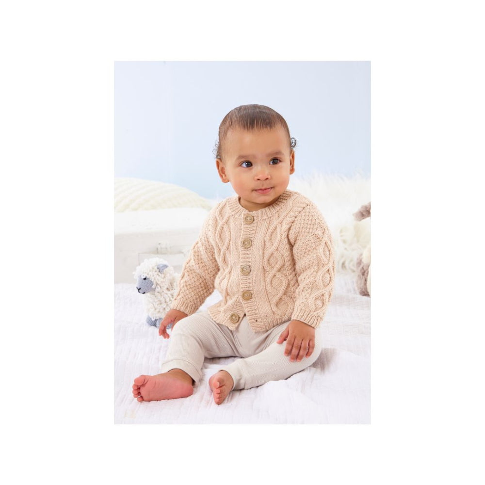 King Cole Little Lamb DK Knitting Pattern 6543