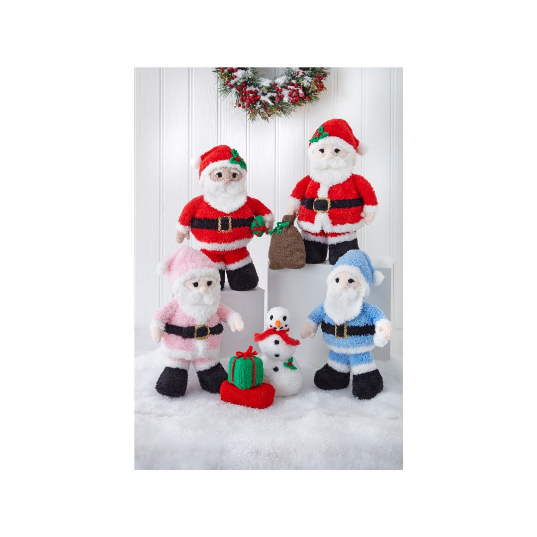 King Cole Santa Knitting Pattern 9181