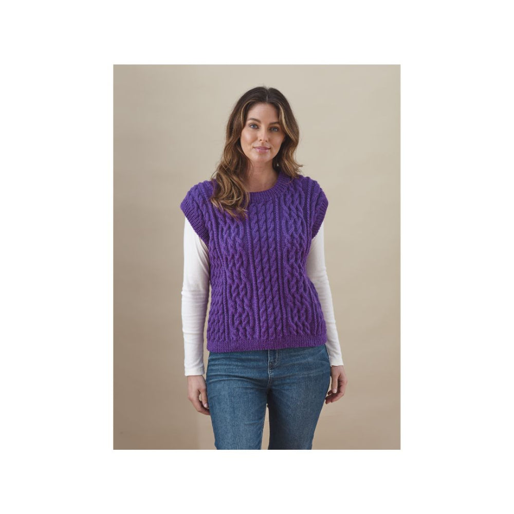 King Cole Slipover DK Knitting Pattern 6433