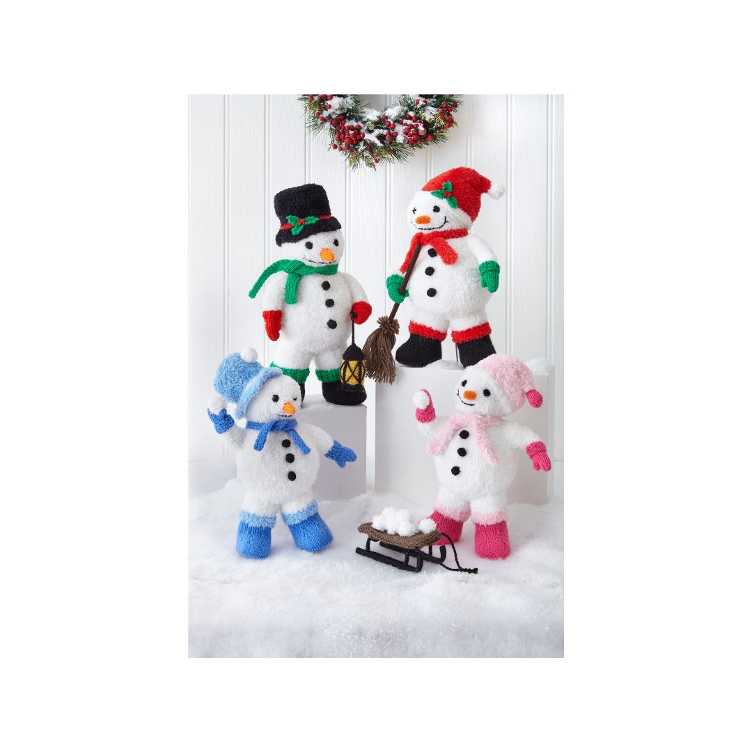 King Cole Snowman Knitting Pattern 9182
