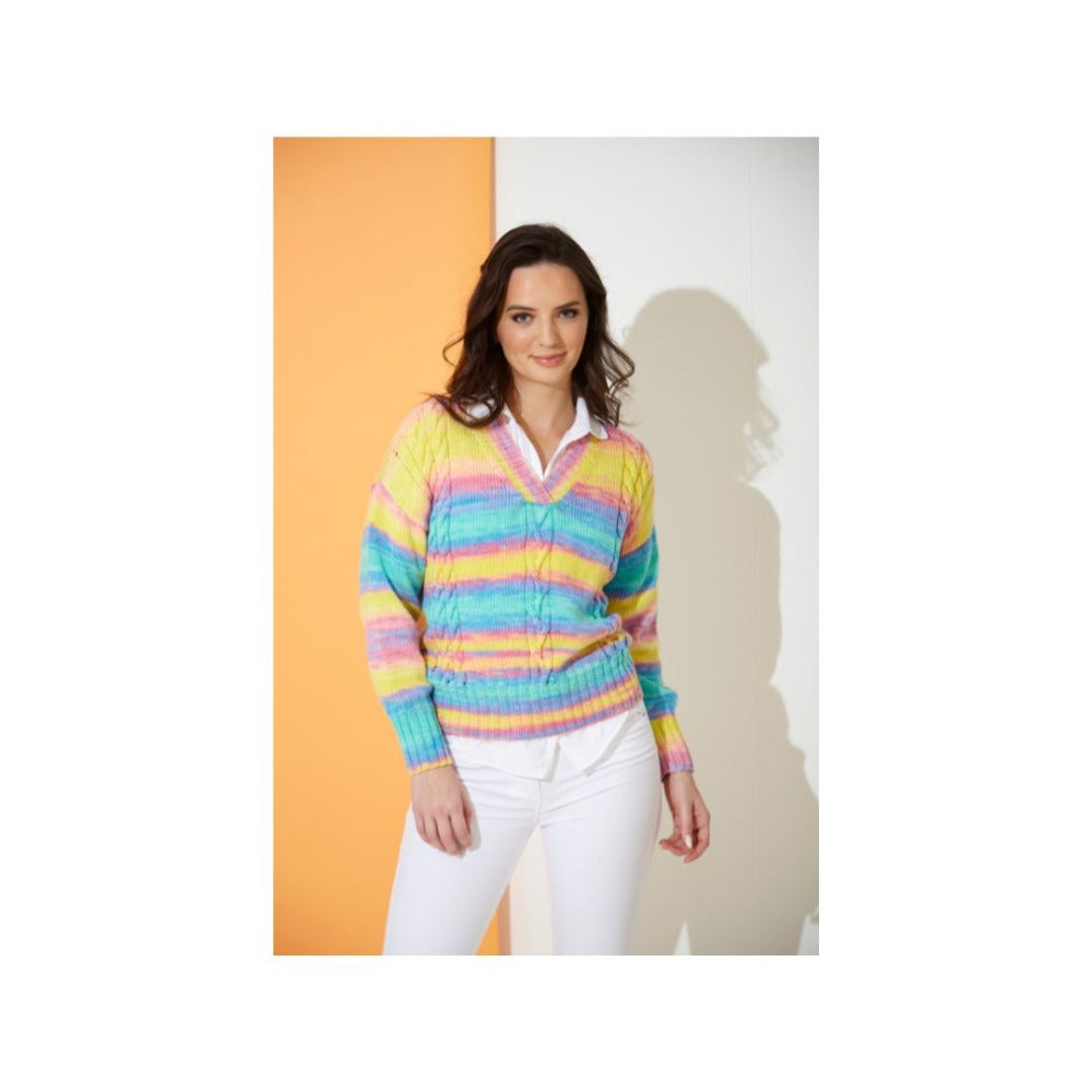 King Cole Sweater Knitting Pattern 5978