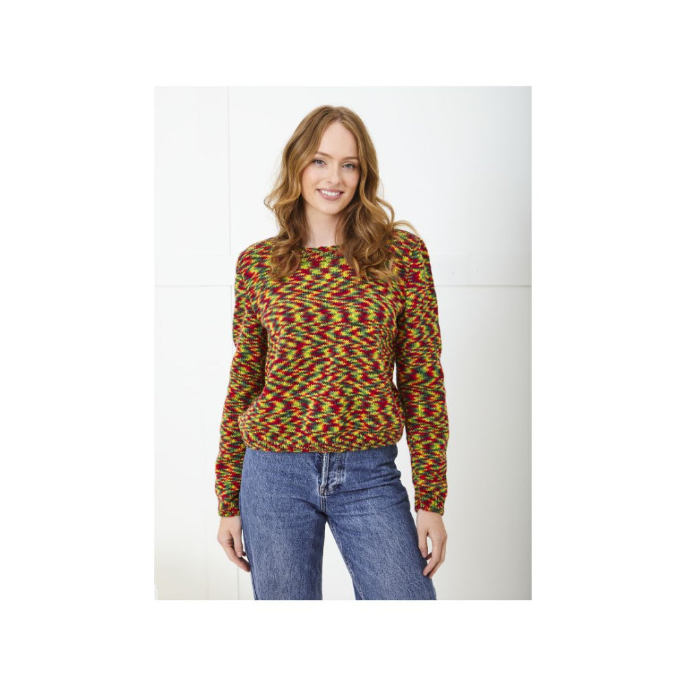 King Cole DK Sweater Knitting Pattern 6425