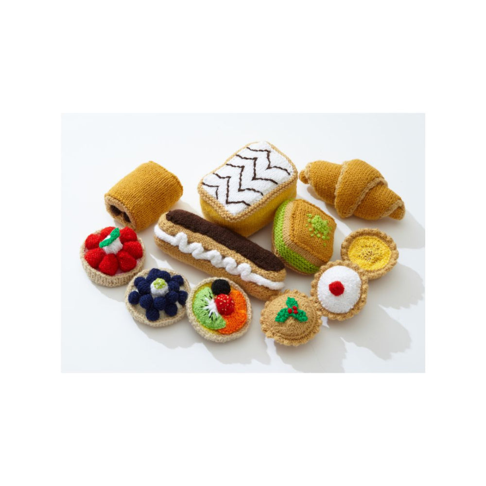 King Cole Treat Street Knitting Book Pastries