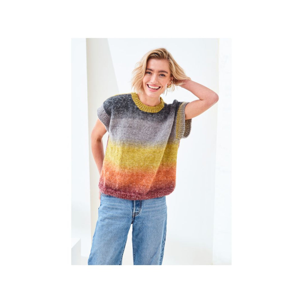 King Cole Vest Top DK Knitting Pattern 6505