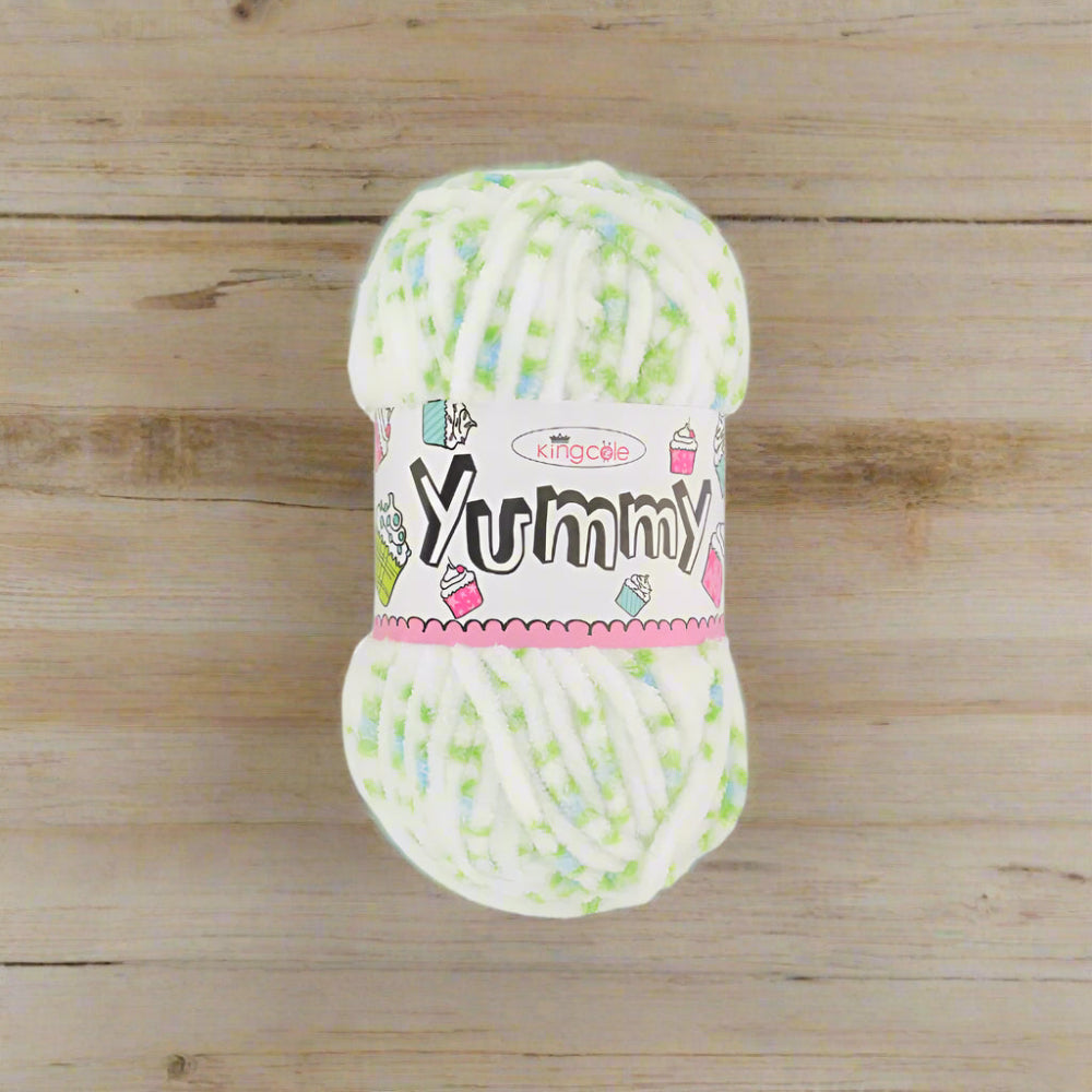 King Cole Yummy Chunky Soft Chenille Baby Yarn UK