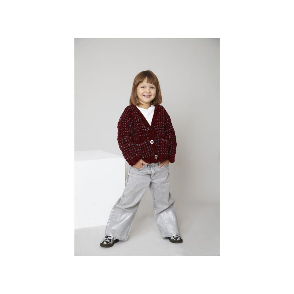 King Cole Yummy Tweed Knitting Pattern 6313