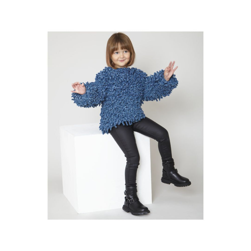 King Cole Yummy Tweed Knitting Pattern 6312