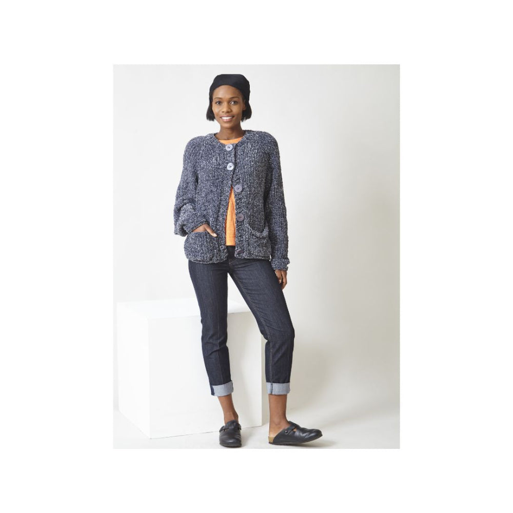 King Cole Yummy Tweed Cardigan Pattern 6316