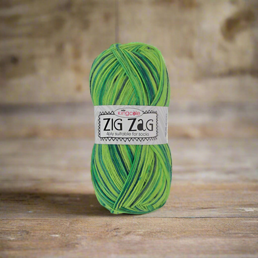 King Cole Zigzag - Self Patterning Sock Yarn