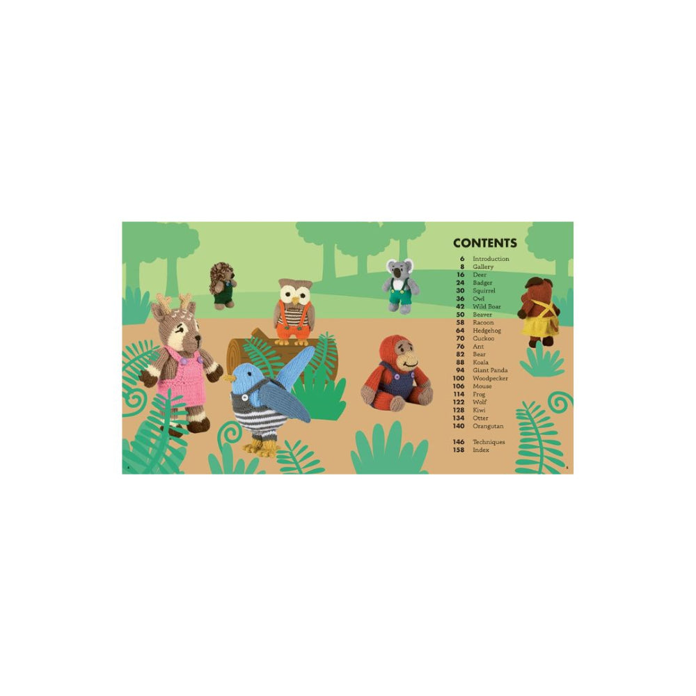 Knitted Forest Friends Contents