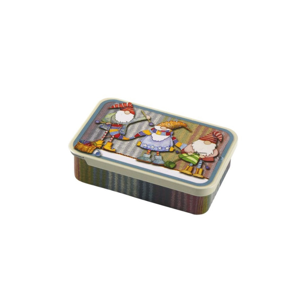 Emma Ball Knitting Gnomes Pocket Tin